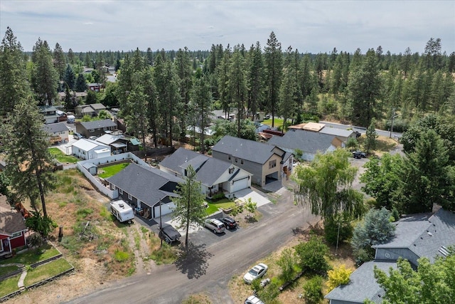 3103 W 18th Ave, Spokane, WA 99224 - aerial perspective of suburban area featuring a heavily wooded area