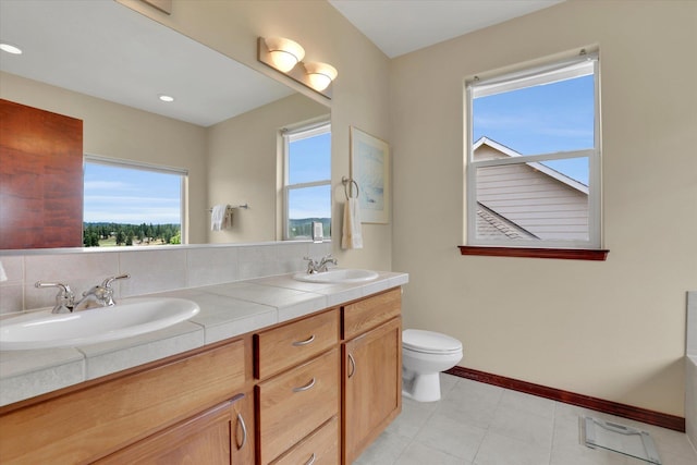 2716 S Man O War Ln, Veradale, WA 99037 - bathroom with double vanity and plenty of natural light