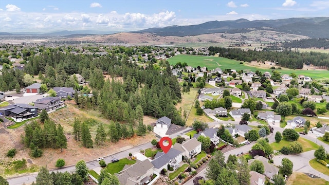 2716 S Man O War Ln, Veradale, WA 99037 - view of property location with a mountainous background and nearby suburban area