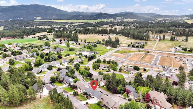 2716 S Man O War Ln, Veradale, WA 99037 - drone / aerial view of a mountain backdrop