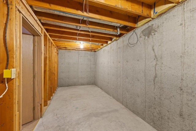 5430 S Quail Ridge Cir, Spokane, WA 99223 - view of unfinished basement