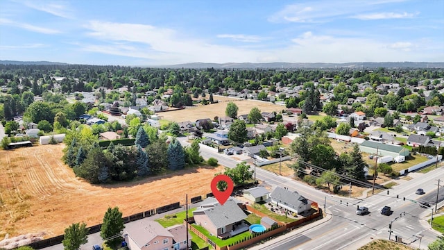 15418 E 24th Ave, Spokane Valley, WA 99037 - aerial perspective of suburban area