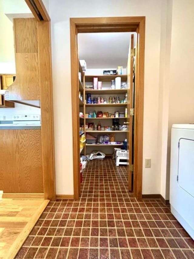 1425 N Chapin Rd, Evans, WA 99126 - storage area with washer / dryer