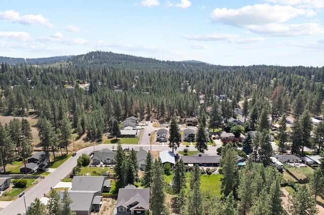 1215 S Radio Ln, Spokane Valley, WA 99212 - aerial perspective of suburban area with a forest