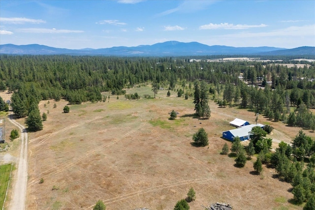 40010 N Newport Hwy, Elk, WA 99009 - overview of rural landscape featuring a mountainous background