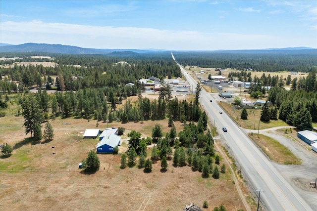40010 N Newport Hwy, Elk, WA 99009 - bird's eye view of a heavily wooded area and mountains