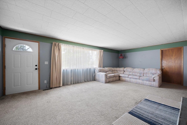 40010 N Newport Hwy, Elk, WA 99009 - unfurnished living room with healthy amount of natural light and carpet flooring