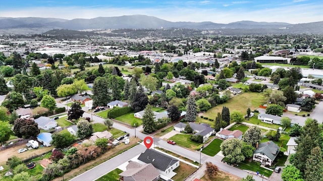 403 N Calvin Ln, Spokane Valley, WA 99216 - aerial view of residential area with a mountainous background