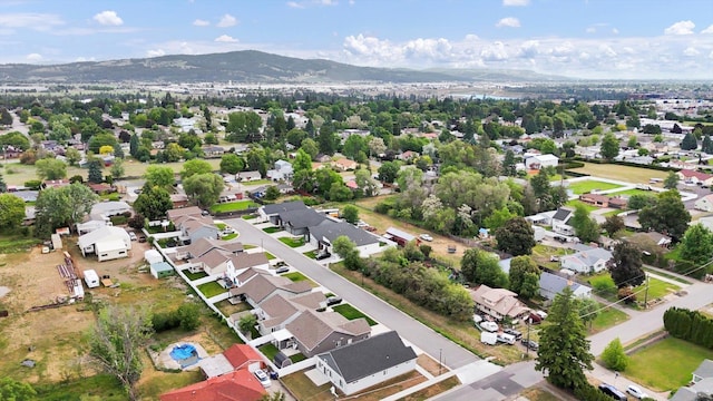 403 N Calvin Ln, Spokane Valley, WA 99216 - aerial perspective of suburban area featuring mountains