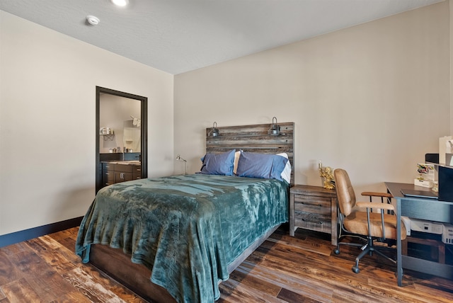 3228 N Mckinnon Rd, Spokane, WA 99217 - bedroom with wood finished floors and connected bathroom
