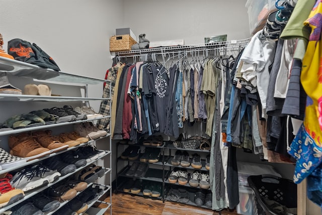 3228 N Mckinnon Rd, Spokane, WA 99217 - spacious closet featuring wood finished floors