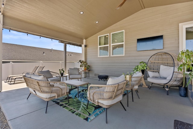 3228 N Mckinnon Rd, Spokane, WA 99217 - view of patio / terrace with an outdoor living space