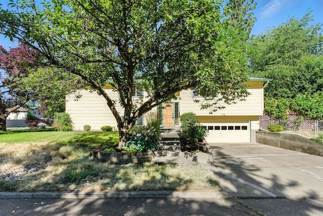 3832 S Cook St, Spokane, WA 99223 - view of front facade with an attached garage and concrete driveway