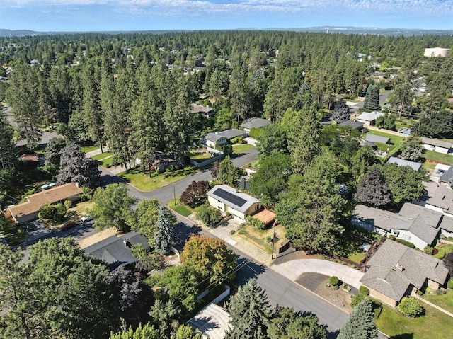 3832 S Cook St, Spokane, WA 99223 - aerial view of property and surrounding area with nearby suburban area