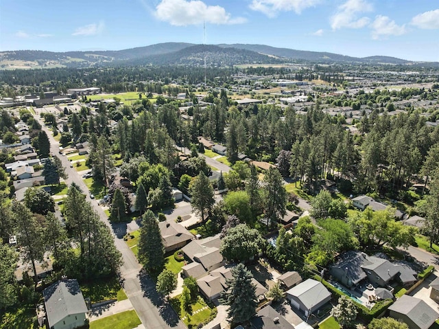 3832 S Cook St, Spokane, WA 99223 - view of property location with a mountainous background and nearby suburban area