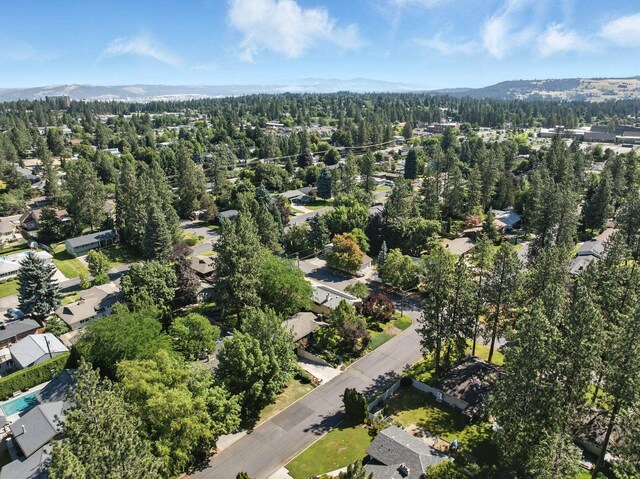 3832 S Cook St, Spokane, WA 99223 - aerial view of property's location featuring a forest