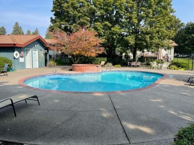 3714 S Alder Cir, Spokane, WA 99223 - view of pool featuring a patio area