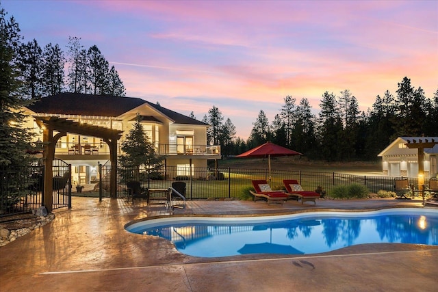 5614 N Thierman Rd, Spokane, WA 99217 - view of pool with a patio area and a pergola