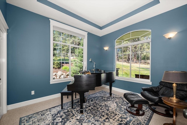 5614 N Thierman Rd, Spokane, WA 99217 - sitting room with healthy amount of natural light and carpet flooring