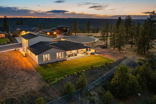 5257 S Falcon Point Ct, Spokane, WA 99224 - aerial view