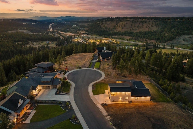 5257 S Falcon Point Ct, Spokane, WA 99224 - view of property location with a heavily wooded area