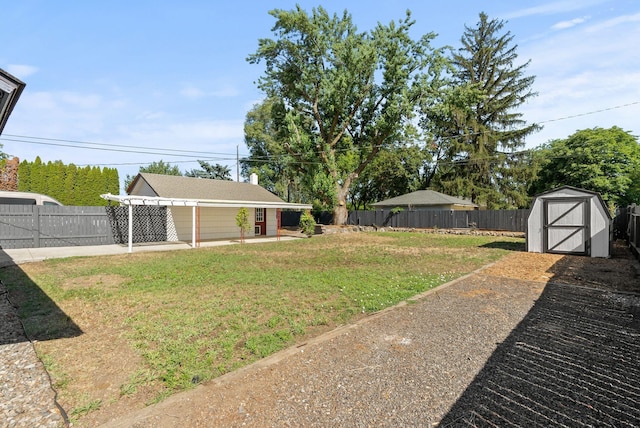 12911 E Desmet Ave, Spokane, WA 99216 - fenced backyard with a shed