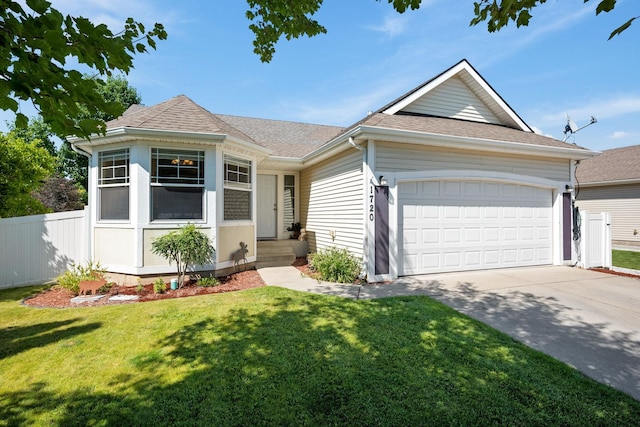 1720 W Briar Ln, Spokane, WA 99208 - view of front of property featuring an attached garage, driveway, and a shingled roof