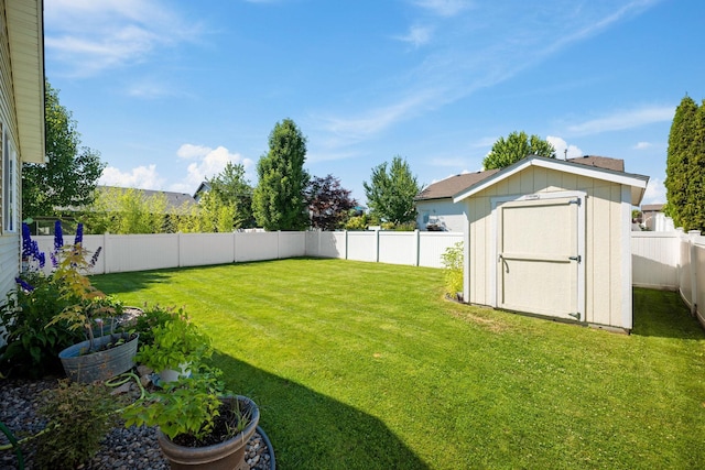 1720 W Briar Ln, Spokane, WA 99208 - fenced backyard with a storage shed
