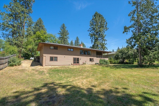 11322 E 18th Ave, Spokane, WA 99206 - back of house featuring a chimney