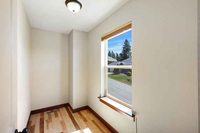 16319 E Whirlaway Ln, Veradale, WA 99037 - unfurnished room with light wood-style floors and baseboards
