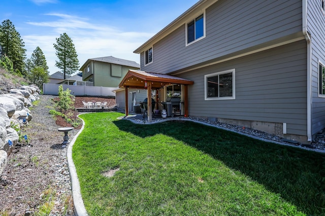 16319 E Whirlaway Ln, Veradale, WA 99037 - back of house with a gazebo and a patio