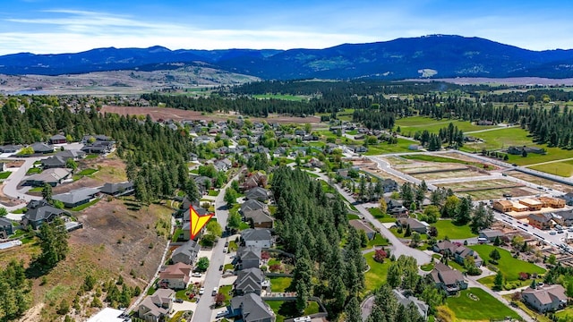 16319 E Whirlaway Ln, Veradale, WA 99037 - view of property location with a mountainous background and nearby suburban area
