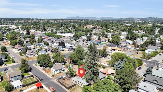 1728 W Spofford Ave, Spokane, WA 99205 - aerial perspective of suburban area featuring a mountainous background