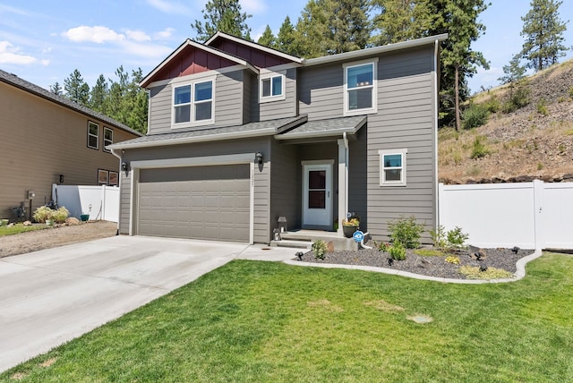 1225 E Paske Rd, Colbert, WA 99005 - view of front of house with an attached garage, driveway, and board and batten siding