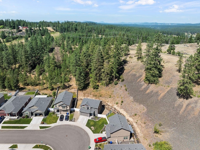 1225 E Paske Rd, Colbert, WA 99005 - aerial overview of property's location featuring a forest and nearby suburban area