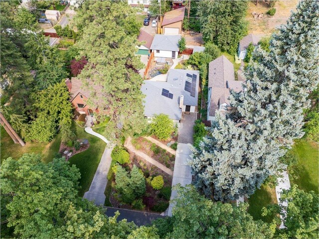 3121 S Manito Blvd, Spokane, WA 99203 - aerial overview of property's location with nearby suburban area