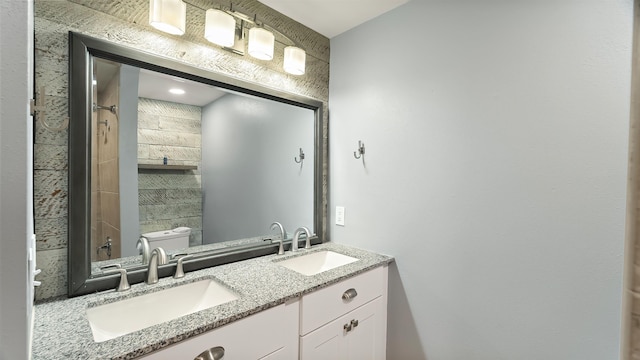 811 W Teal Ave, Spokane, WA 99218 - full bathroom featuring double vanity and a shower