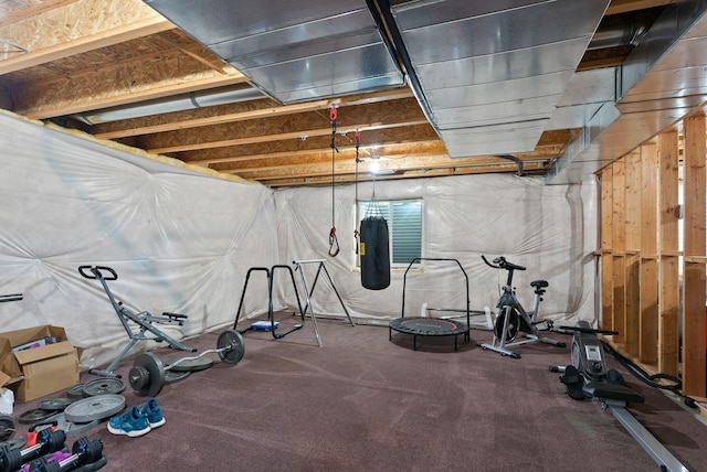 3421 S Mcdonald St, Spokane Valley, WA 99206 - exercise area featuring carpet flooring