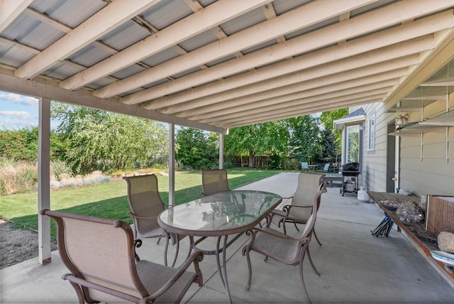 3421 S Mcdonald St, Spokane Valley, WA 99206 - view of patio with outdoor dining space and area for grilling