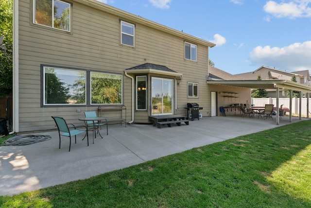 3421 S Mcdonald St, Spokane Valley, WA 99206 - back of house with a patio area