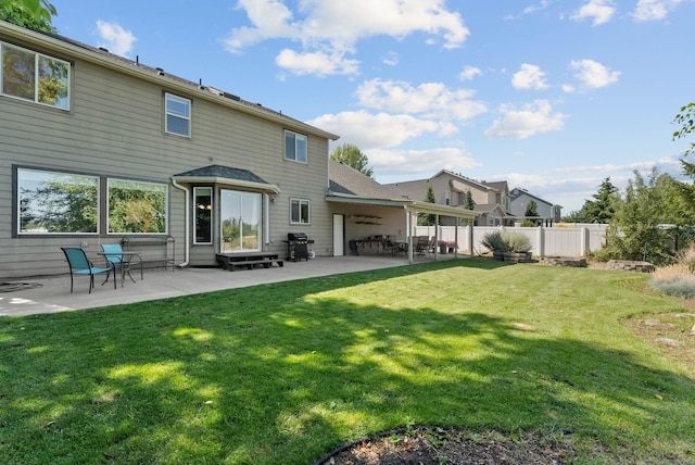 3421 S Mcdonald St, Spokane Valley, WA 99206 - rear view of property with a patio
