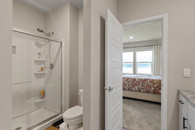 8403 W Red Ave, Cheney, WA 99004 - full bath featuring a shower stall, vanity, and ensuite bathroom