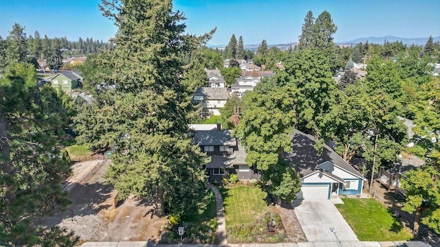 3129 E 34th Ave, Spokane, WA 99223 - aerial overview of property's location with nearby suburban area