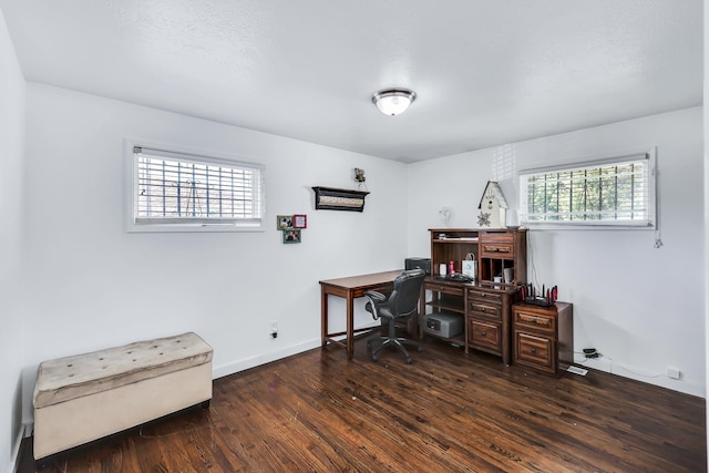 5917 N Addison St, Spokane, WA 99208 - office featuring wood finished floors and baseboards