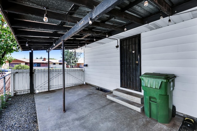 5917 N Addison St, Spokane, WA 99208 - view of patio with entry steps and a gate