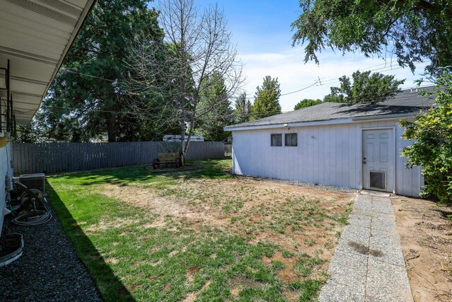5917 N Addison St, Spokane, WA 99208 - view of yard with an outbuilding