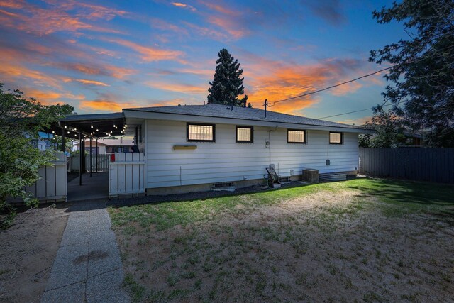 5917 N Addison St, Spokane, WA 99208 - back of property