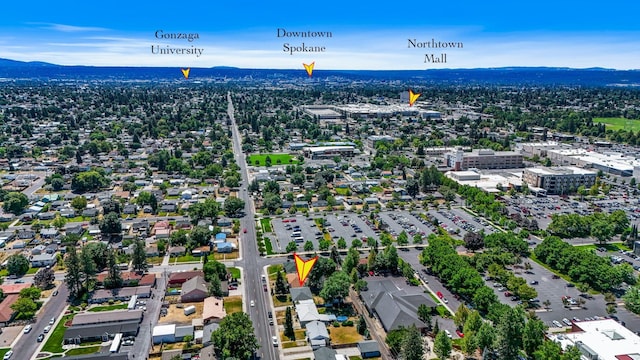 5917 N Addison St, Spokane, WA 99208 - aerial view