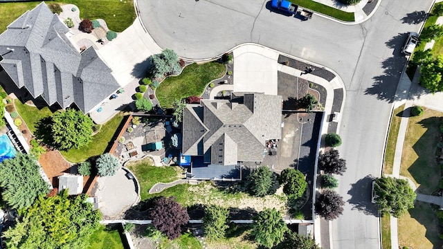 2312 W Abigail Ct, Spokane, WA 99208 - aerial view of a pool area