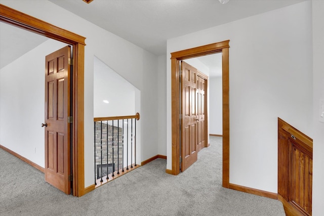 2312 W Abigail Ct, Spokane, WA 99208 - hallway with carpet and baseboards